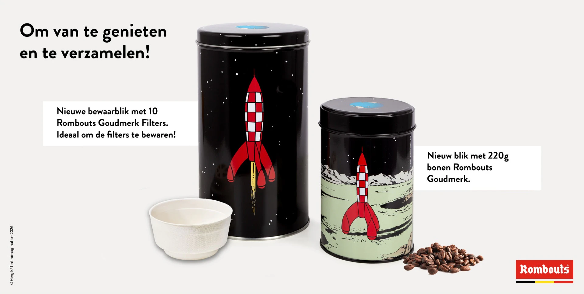 Exclusief: Rombouts x Hergé – Collectors items